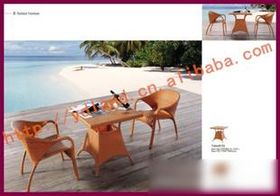 編藤椅組合價格 編藤椅組合廠家  